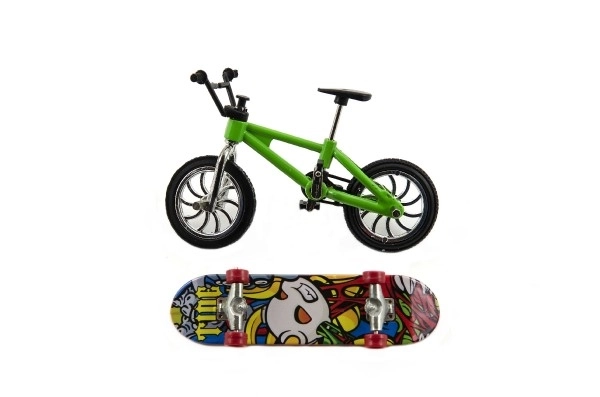Kolo + skateboard prstni na zavrtanje plast 10cm na kartici