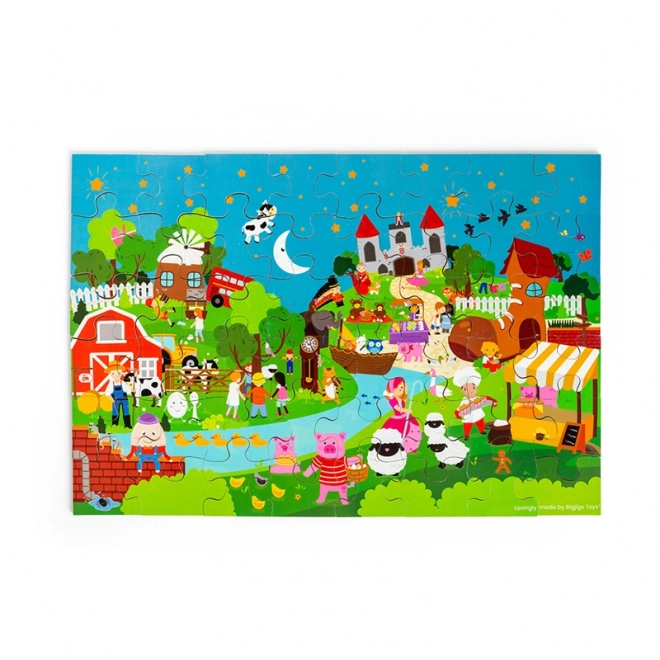 Bigjigs Igračke Puzzle Bajkovita priča