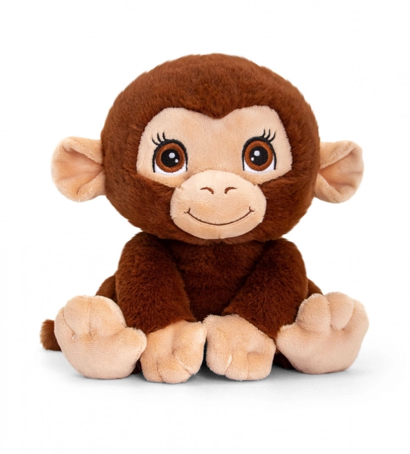 Keel Toys SE1096 Keeleco Majmun - eko plišana igračka 16 cm