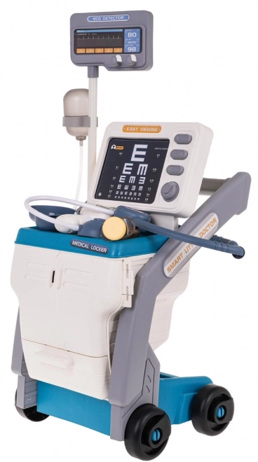 Medicinski set s EKG-om + pribor Plava