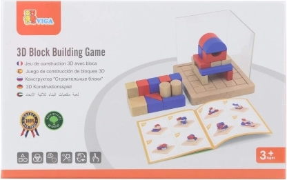 drvena 3D Montessori slagalica VIGA
