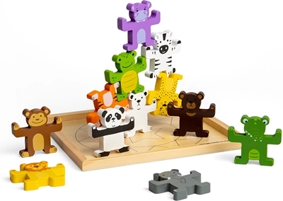 Motorička balansirajuća igra Divlje životinje od Bigjigs Toys