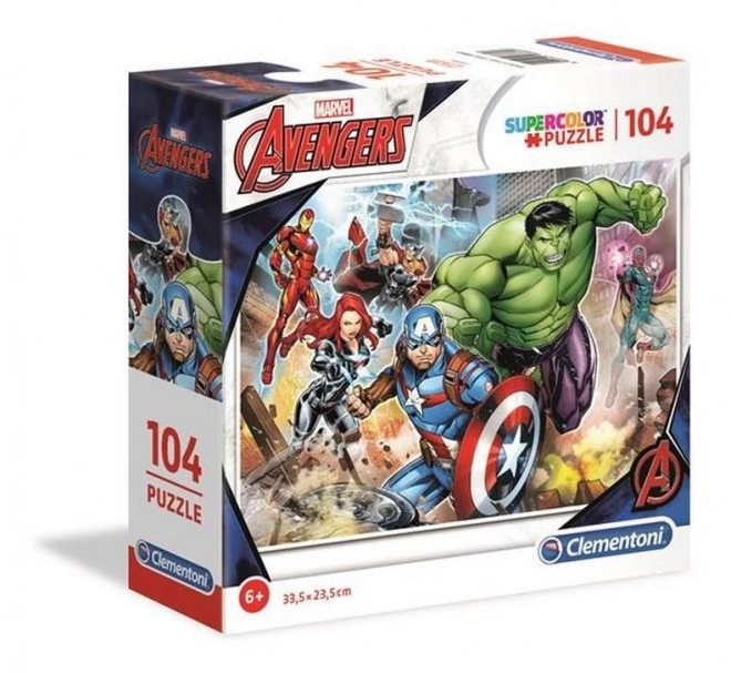 CLEMENTONI Puzzle Marvel: Avengers 104 dijela