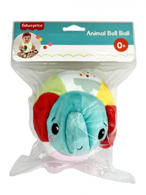 Platneni slonić s zvončićem od Fisher-Price