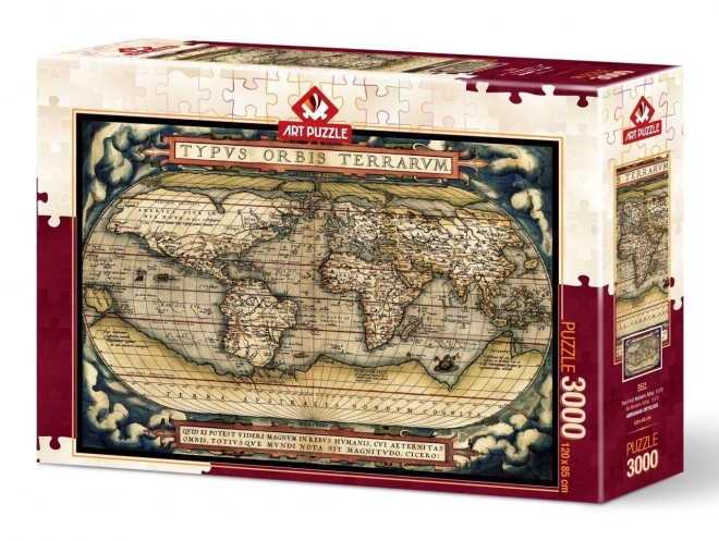 ART PUZZLE Puzzle Prvi moderni atlas iz 1570. godine, 3000 komada