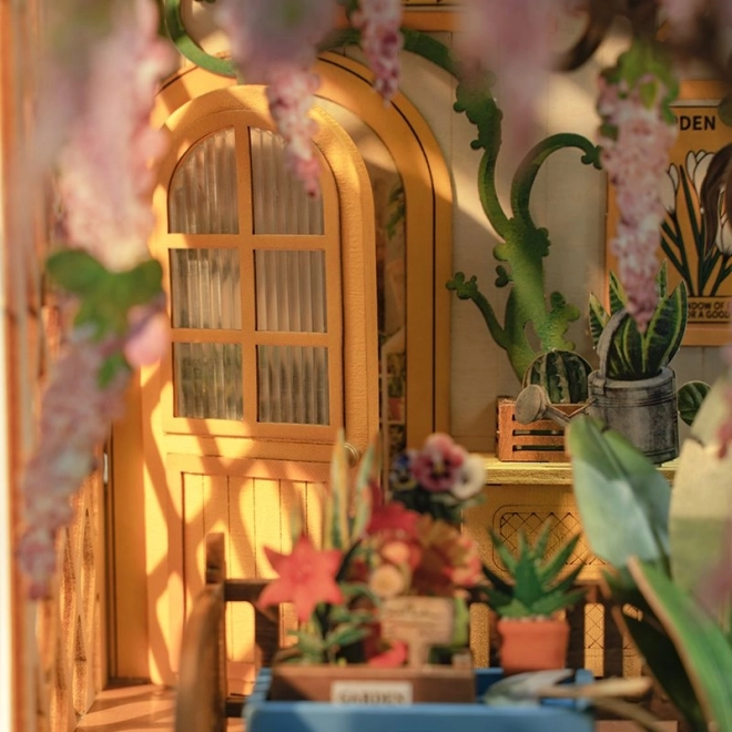 RoboTime 3D puzzle Stalak za knjige Garden House (drveni)