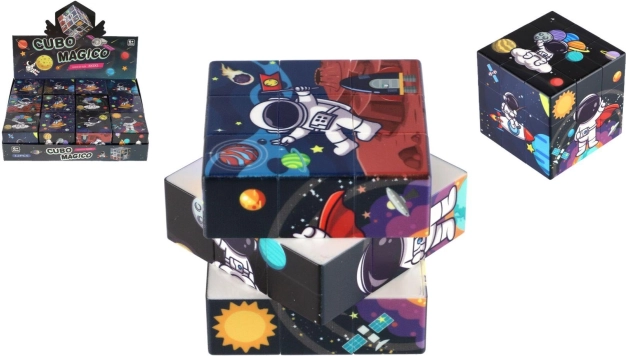 Zagonetna kocka s kozmičkim motivom 3x3x3