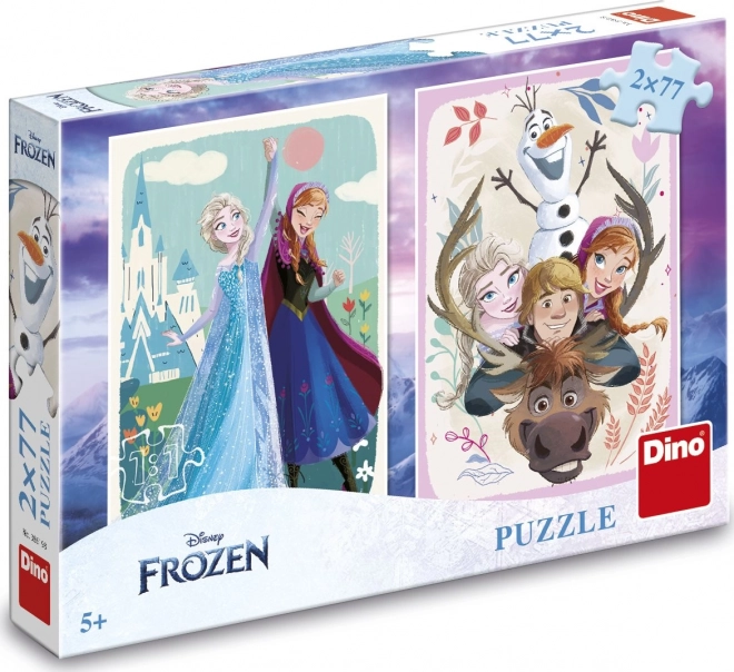 Zagonetka Ledena kraljevstva: Anna i Elsa 2x77 dijelova