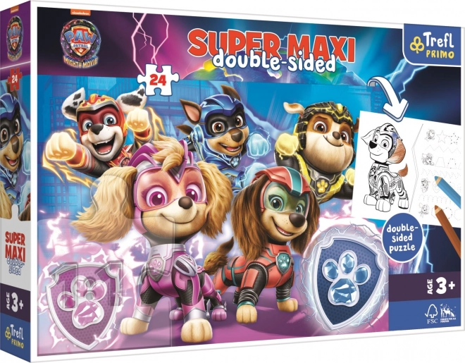 Puzzle 24 dijelova Super Maxi Psići u ophodnji