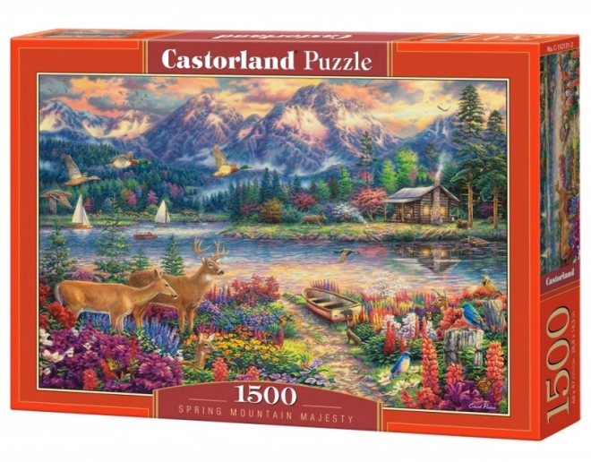 Puzzle 1500 komada Proljetna planinska veličanstvenost