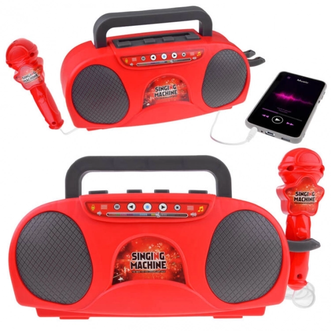 Dječji radio s bežičnim zvučnikom i mikrofonom