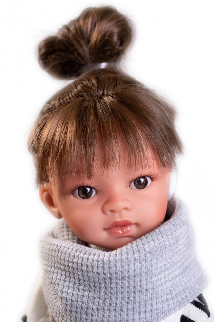 Realistična lutka Emily s cijelovinilnim tijelom 33 cm