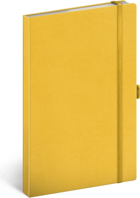 Linirani notes NOTIQUE žuti 13 × 21 cm