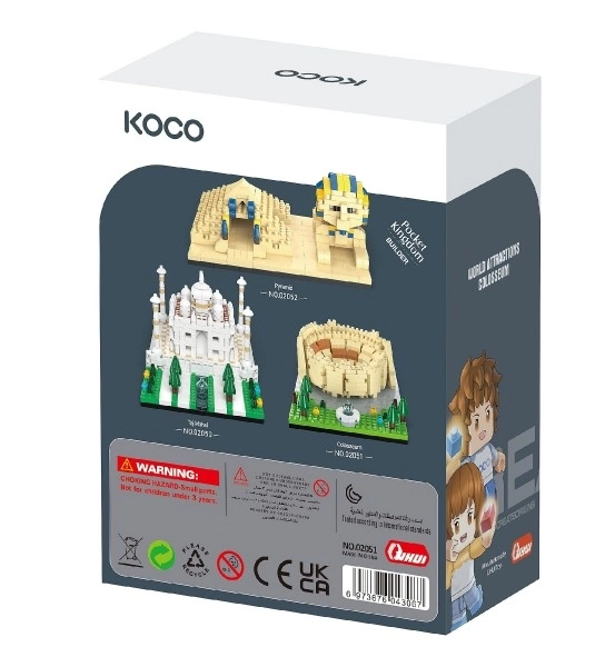 Konstruktor KOCO Koloseum mini plast