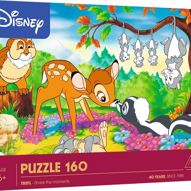 Puzzle Bambi i šumski prijatelji 160 dijelova