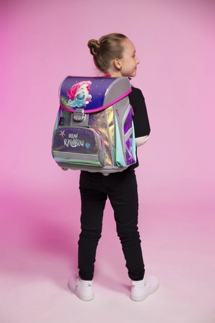Ergonomski školski ruksak Oxybag Ocean Rainbow