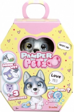 figurica Pamper Petz husky – interaktivno štene s pijenjem i piškenjem