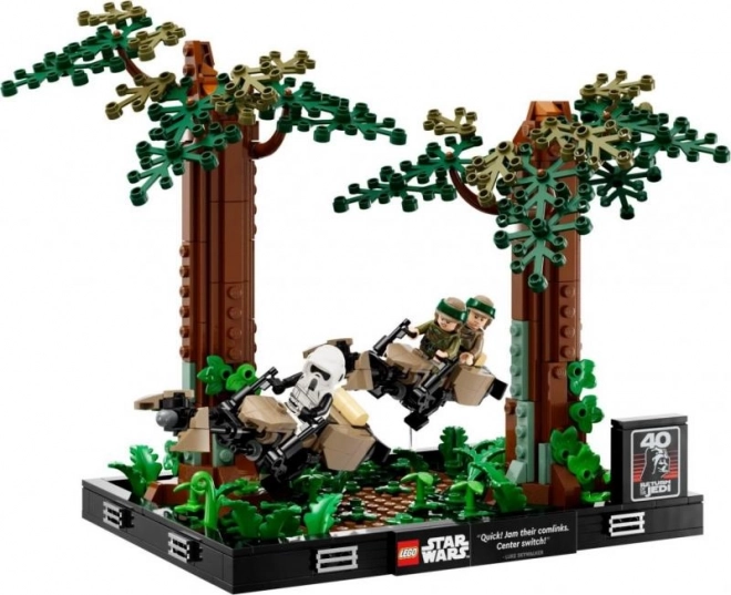 LEGO® Star Wars™ 75353 Jurnjava speederima na Endoru™ – diorama