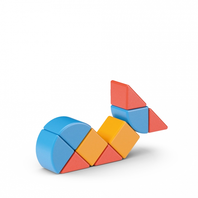 Geomag Magicube Blokovi i Kartice 16 komada