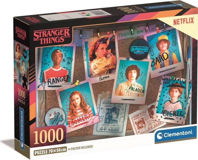 Puzzle 1000 dijelova Compact Stranger Things