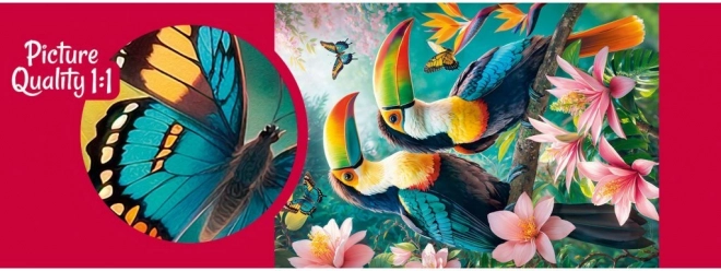 Puzzle Tucani u Raju 1000 Dijelova