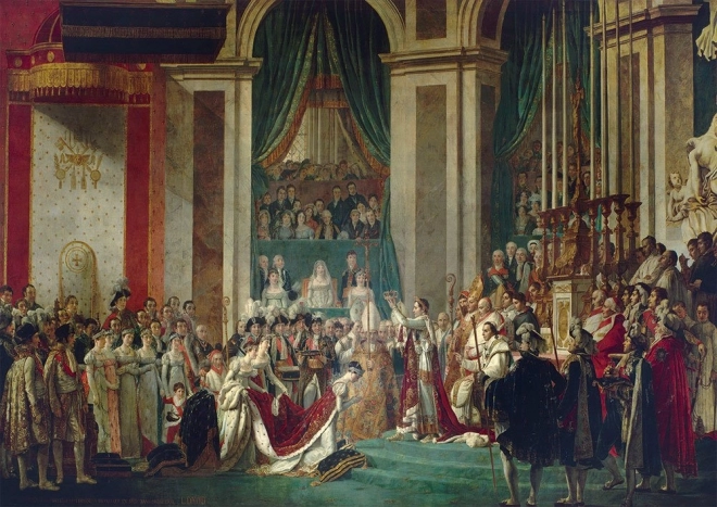 Slagalica krunidba cara Napoleona i carice Josephine 1000 komada