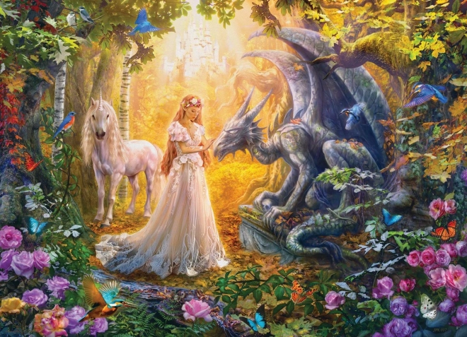 Puzzle Princezin vrt XL 500 dijelova