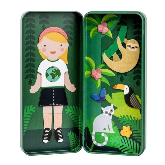 Magnetski puzzle set Prirodoslovka od Petit Collage