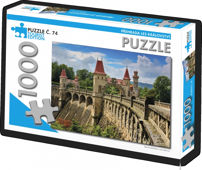 Puzzle Brana Les Kraljevstva 1000 komada - Turističko izdanje