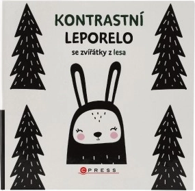 Kontrastno leporelo sa šumskim životinjama