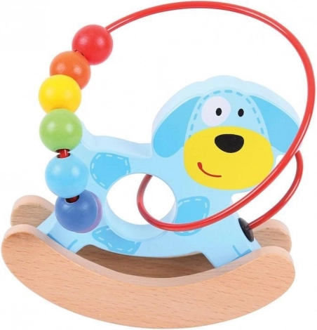Bigjigs Baby motorički labirint njihalica psić (neoriginalno pakiranje)