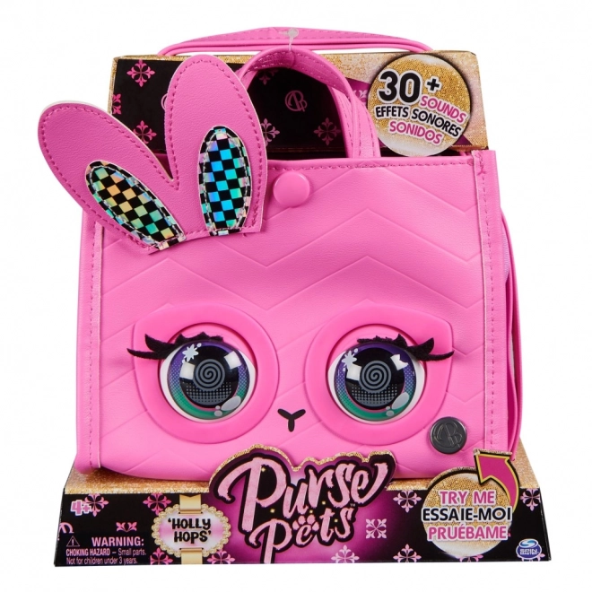 Purse pets interaktivna torbica zečić