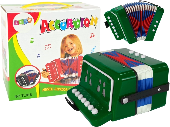 Harmonika za male glazbenike Zelena