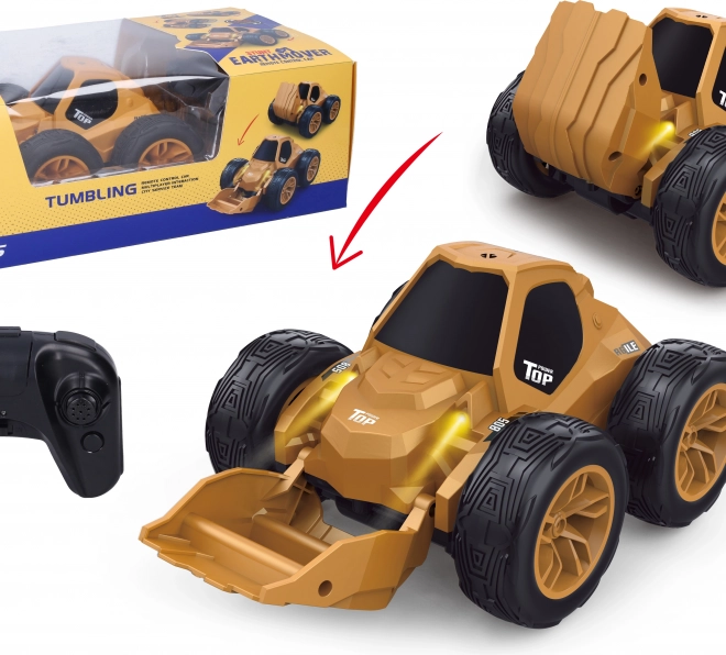 RC buldožer s nagibom na daljinsko upravljanje 20 cm