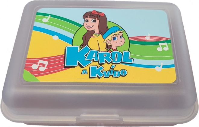 Kutija za užinu Karol i Kvído – antibakterijska