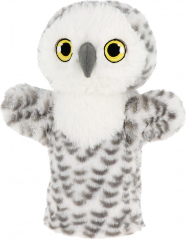 Keel Toys SE3077-7 Keeleco Sova - eko pliš lutka za ruku 27 cm
