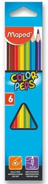 Pastelke trokutaste MAPED Color'Peps 6 kom
