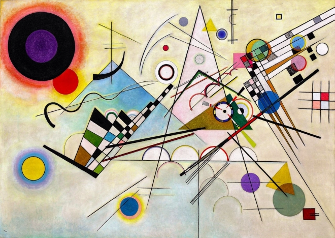 Puzzle Vasilij Kandinski: Kompozicija VIII 1000 dijelova