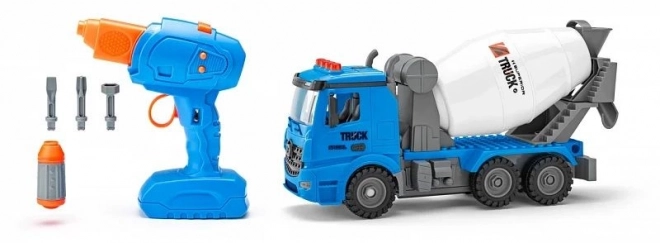 Akumulatorska mješalica za beton za okretanje