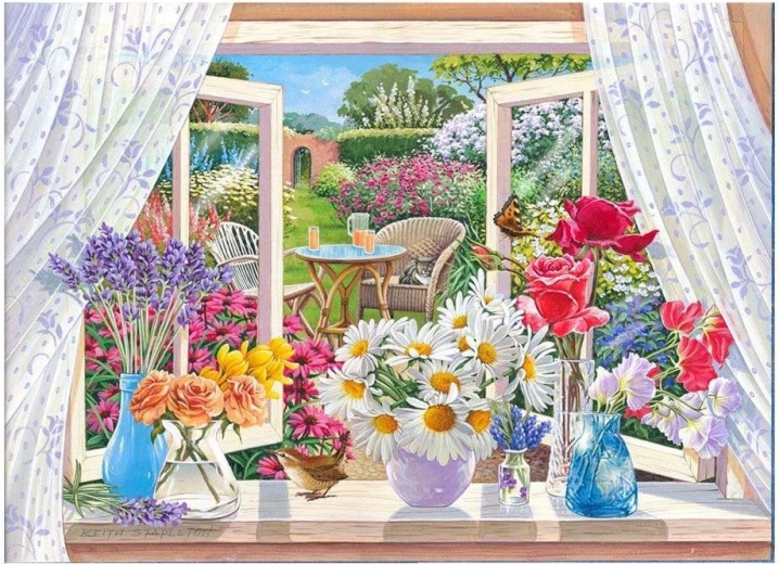Puzzle Ljetni povjetarac 250 dijelova