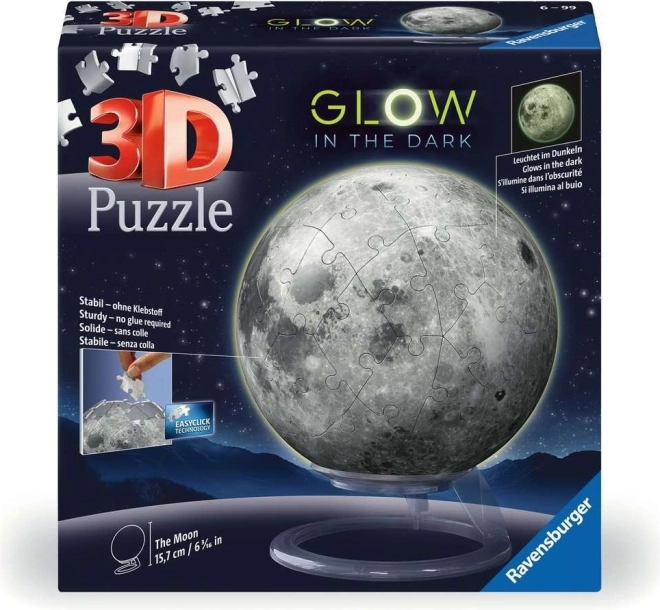 Ravensburger 3D Svjetleća slagalica Mjesec