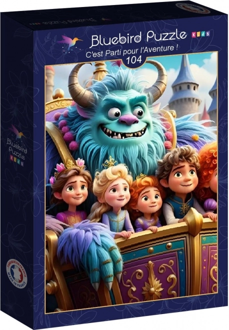 Puzzle Plavi ptica Za avanturu 104 dijela
