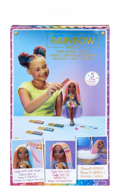 Rainbow High lutka Meline s bojama za kosu