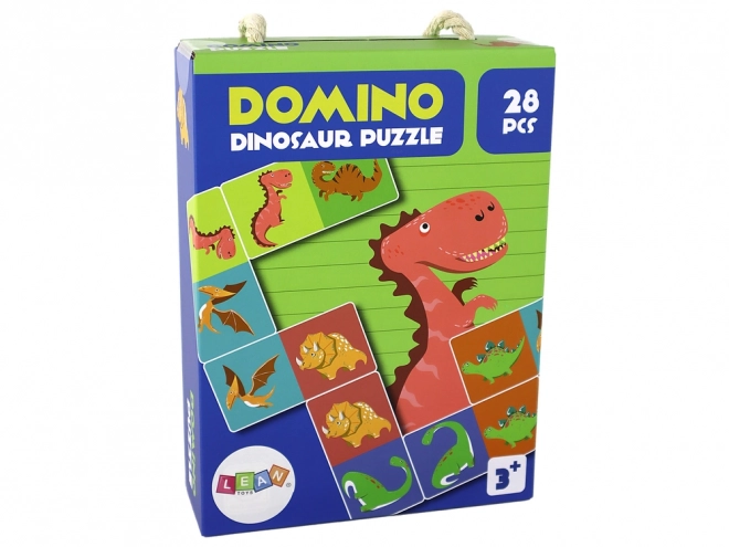 Igra slagalica Dvostrano domino Dinosauri - 28 dijelova