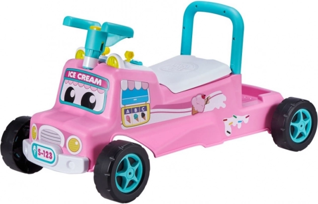 Interaktivno vozilo TINY TOWN buggy – ružasti kamion za sladoled
