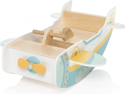 Drvena montessori ljuljačka avion, Wood