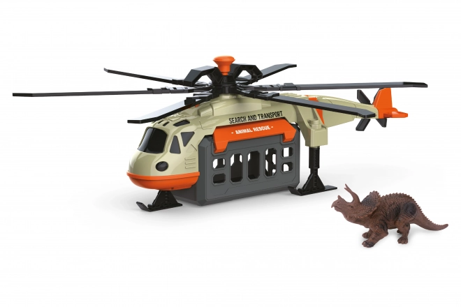 Helikopter s dinosaurima i efektima 39 cm