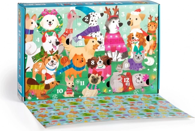 Blagdansko odbrojavanje Puzzle set 12 kom