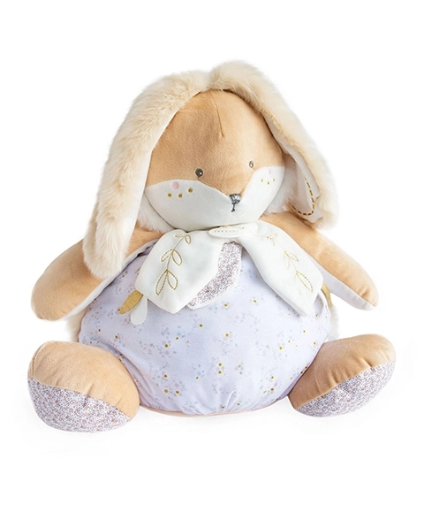 Doudou bijeli zečić s prostorom za pižamu 38 cm