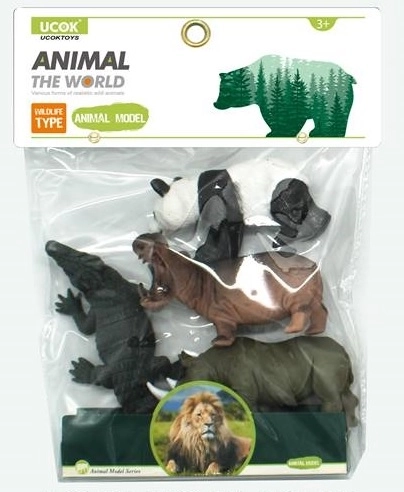 Set od 4 figurica životinja 12,5 cm